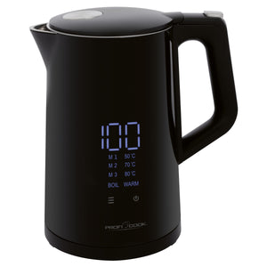 Rýchlovarná kanvica ProfiCook WKS 1243, čierna, 1,7l