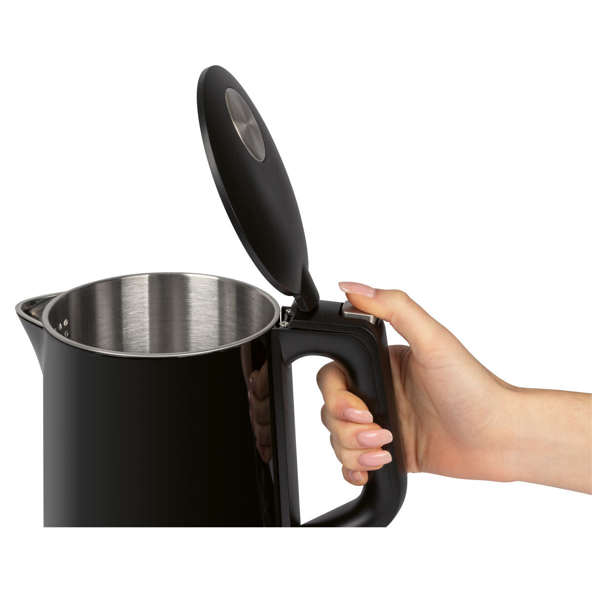 Rýchlovarná kanvica ProfiCook WKS 1243, čierna, 1,7l