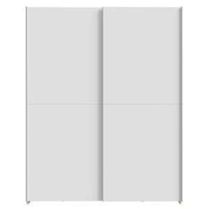 Šatní skříň Amy - 150,1x190,5x61,2 cm (bílá) ROZBALENÉ
