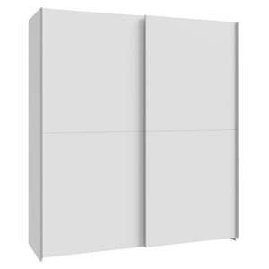 Šatníková skriňa Amy - 170,3x190,5x61,2 cm (biela)