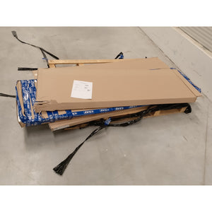 Šatníková skriňa Argos - 180x220x61 cm (biely mat) II. akosť