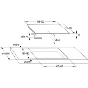 Set Gorenje BOS6737E06BG + GI6401BSC, čierna