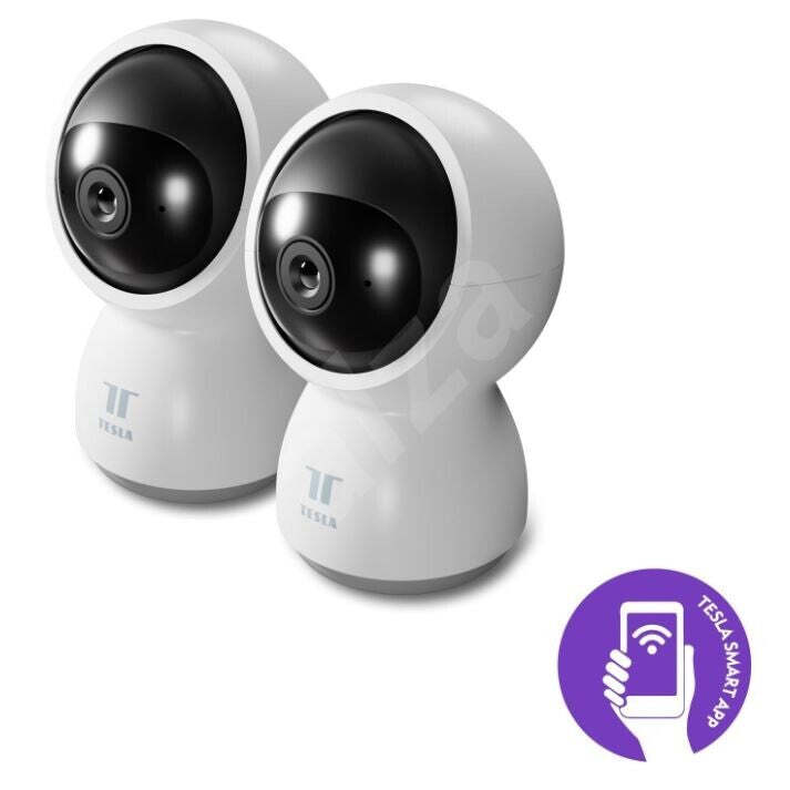 Set IP kamier Tesla Smart Camera 360 (2022), 2ks NEKOMPLETNÉ