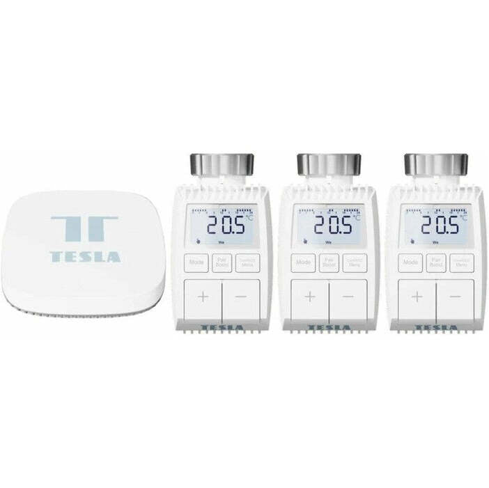 Set termostatických hlavíc Tesla Smart Bundle Basic VYBALENÉ