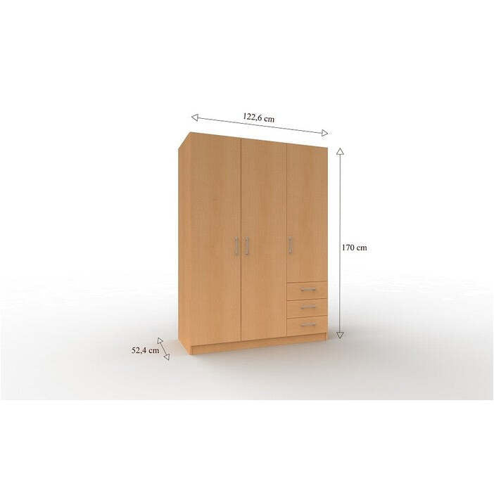 Skriňa LA 01 (buk) II. akosť