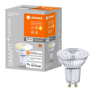 SMART LED SPOT PAR16 50 GU10 DIMMABLE 4,9 W/2700K stmievateľná