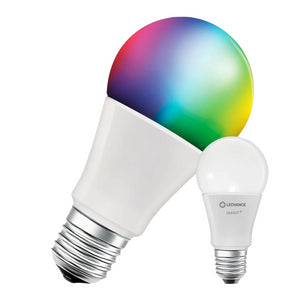 SMART LED žiarovka CLASSIC A60 E27 MULTICOLOR 9W RGBW