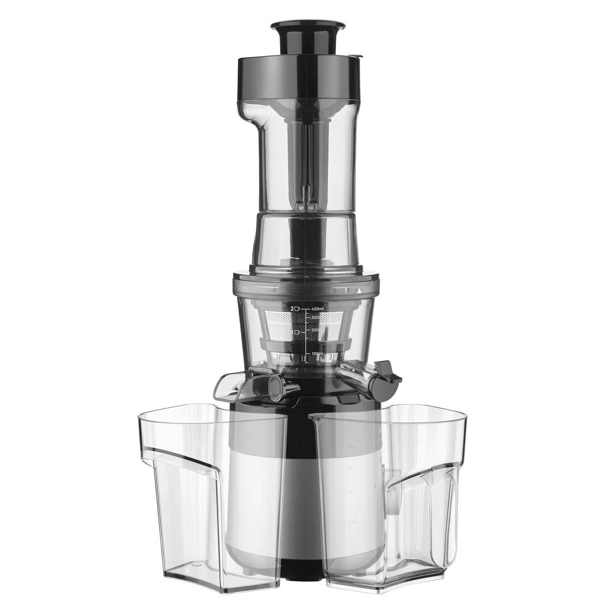 Šnekový odšťavňovač Amica 2000 W, 1 L. 4 rychlosti