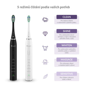 Sonická zubná kefka TrueLife SonicBrush Clean30 Duo, 2ks