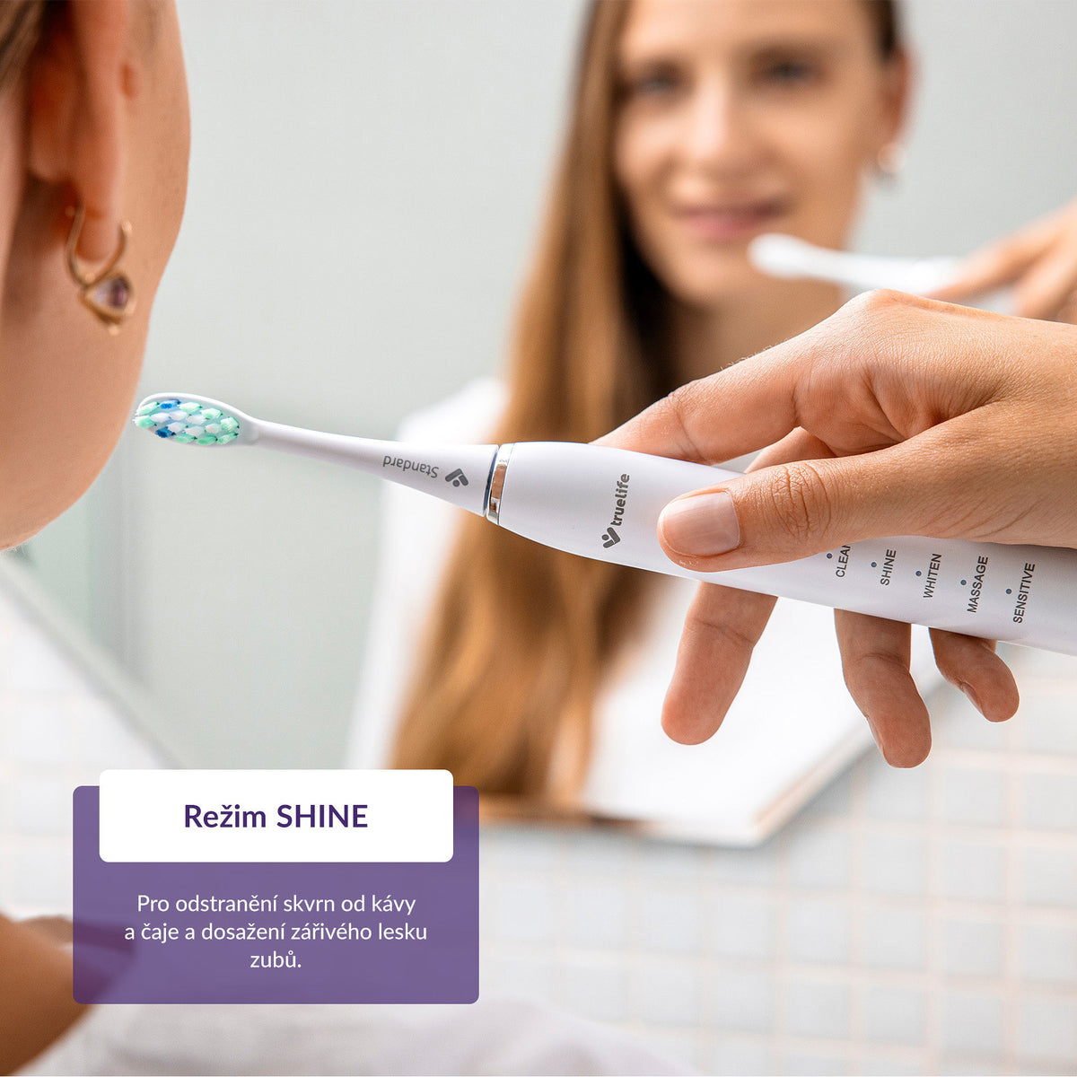 Sonická zubná kefka TrueLife SonicBrush Clean30 Duo, 2ks