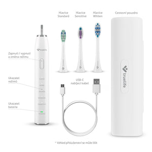 Sonická zubná kefka TrueLife SonicBrush Clean30 Duo, 2ks