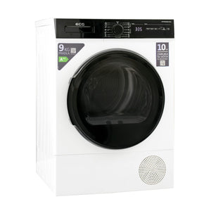 Sušička bielizne ECG ETF 90 HEAT BLACK, A, 59,6 cm