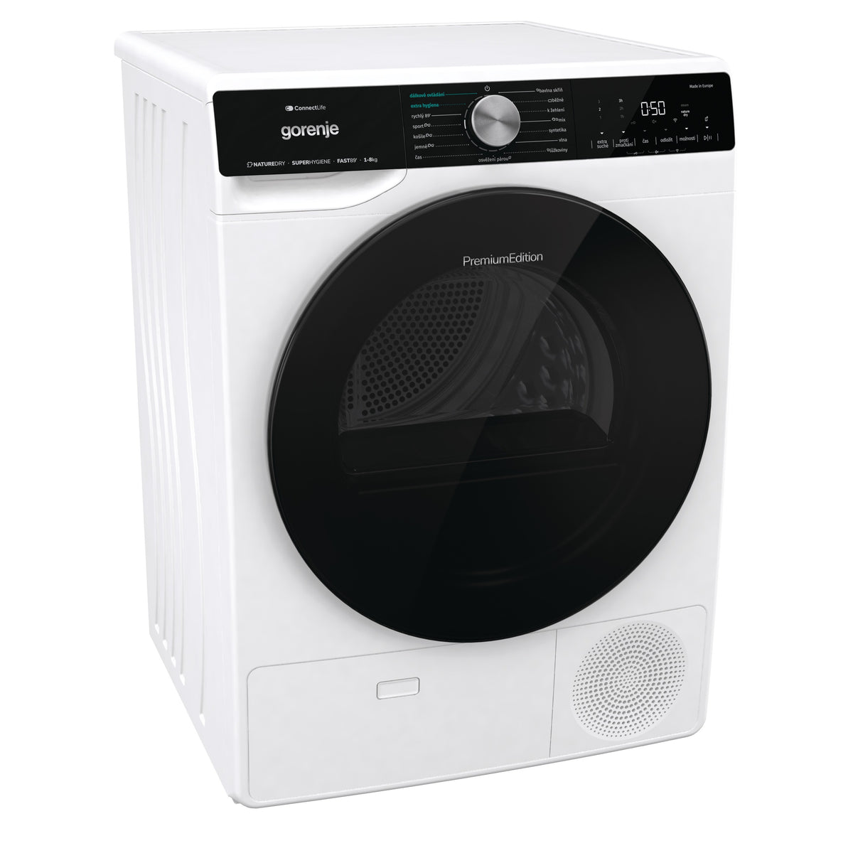 Sušička bielizne Gorenje D2NS83SW/CZ, A+++, 8kg VYBALENÉ