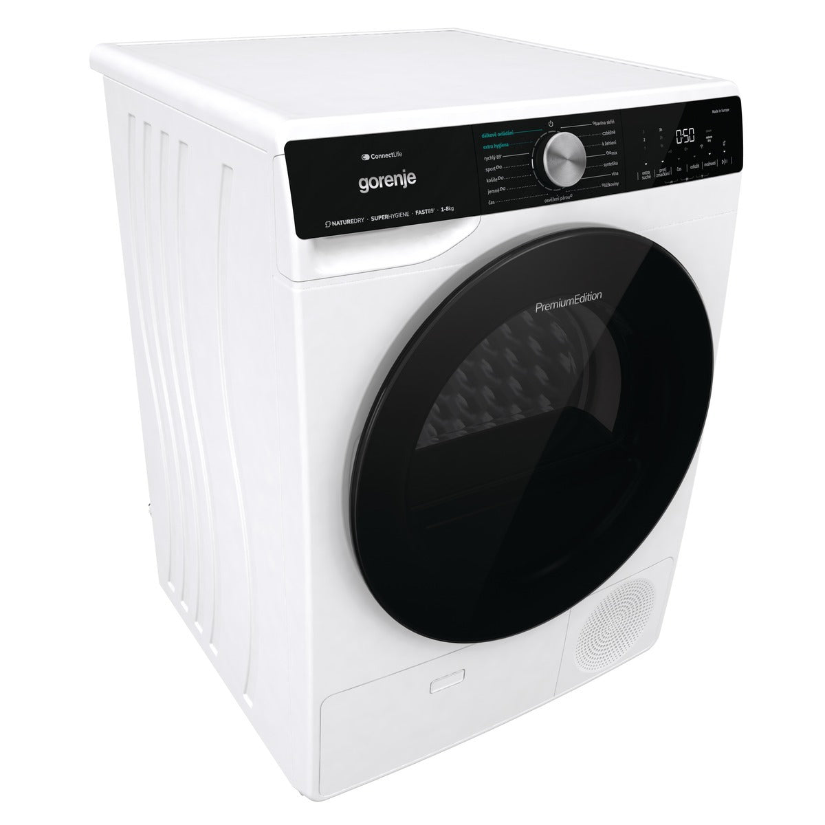 Sušička bielizne Gorenje D2NS83SW/CZ, A+++, 8kg VYBALENÉ