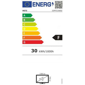 Televízor Metz 32MTC1000 / 32" (80 cm) VYBALENÉ