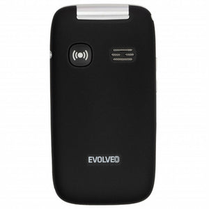 Tlačidlový telefón Evolveo EasyPhone FS, čierna VYBALENÉ
