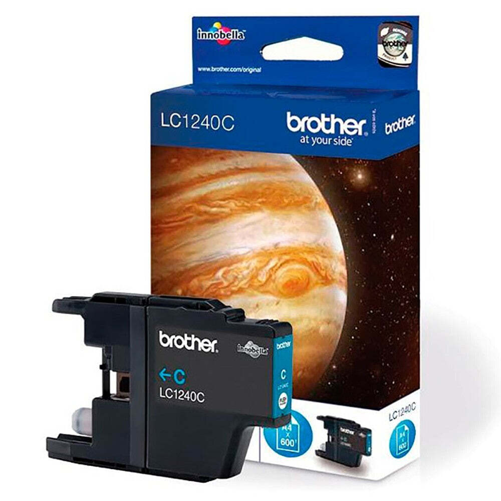 Toner Brother LC-1240C, azúrový
