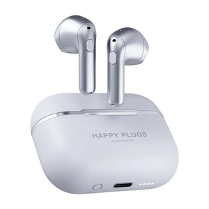 True Wireless slúchadlá Happy Plugs Hope, strieborná JAVÉ ZNÁMKY POUŽITIA
