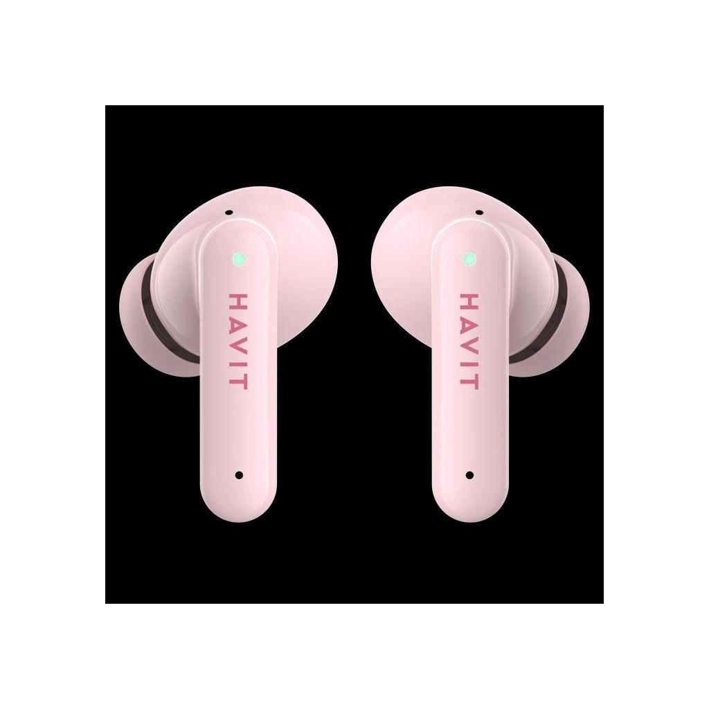 True Wireless slúchadlá HAVIT TW967, ružová