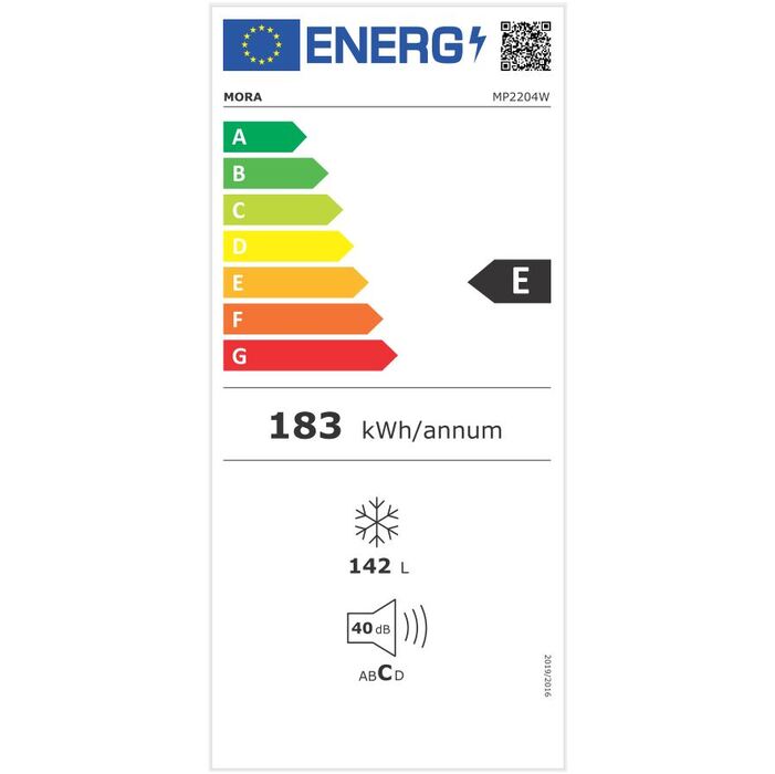 Truhlicová mraznička Mora MP 2204 W VYBALENÉ