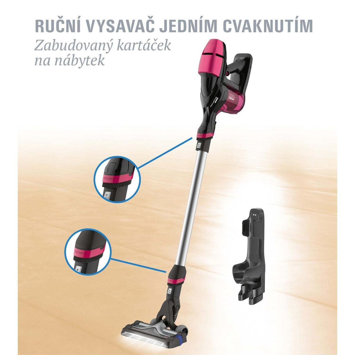 Tyčový vysávač Rowenta RH7329WO X-Pert Essential 260
