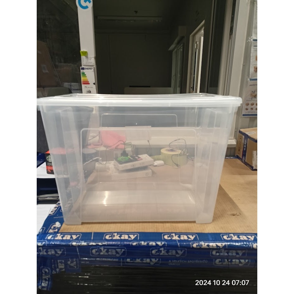 Úložný box Heidrun HDR7211, TEX Box, 70l POŠKODENIA