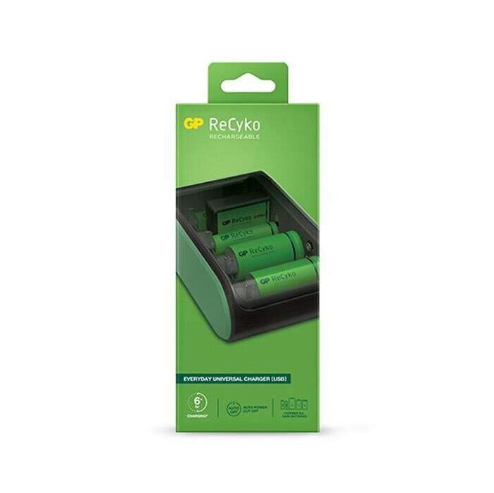 Univerzálna nabíjačka batérií GP B631 VYBALENÉ