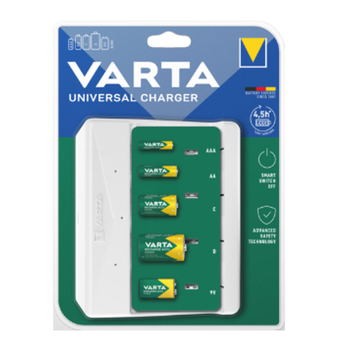 Univerzálna nabíjačka batérií Varta 57658101401