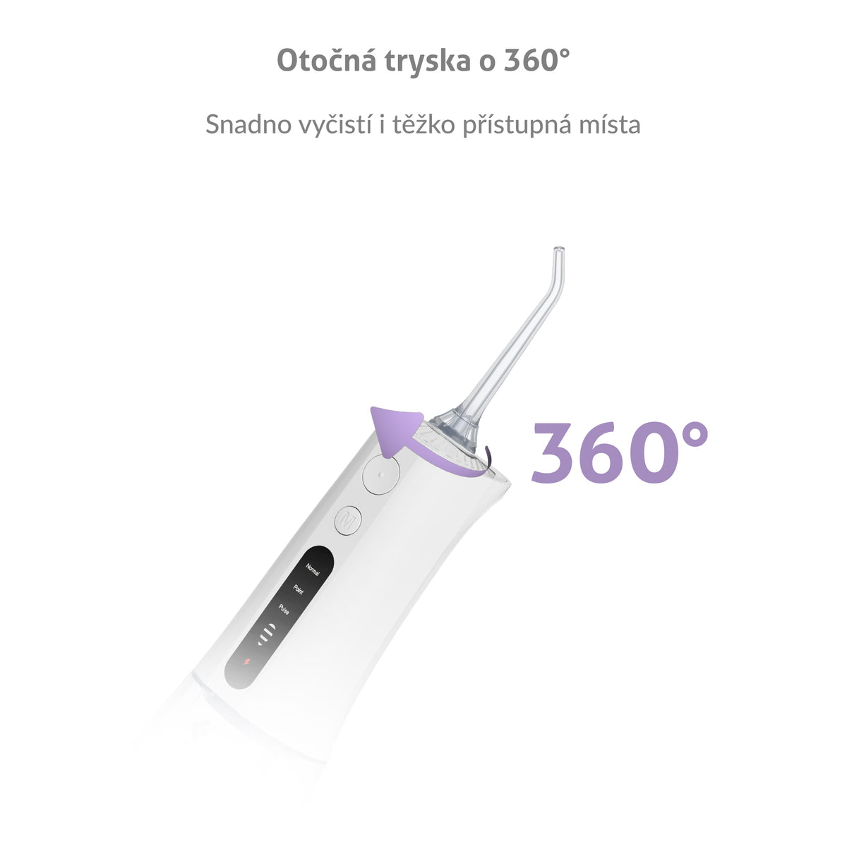 Ústna sprcha TrueLife AquaFloss Compact L100