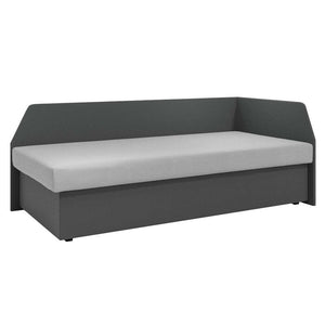 Válenda Amber 90x200, tmavě šedá, pravý roh II. akosť