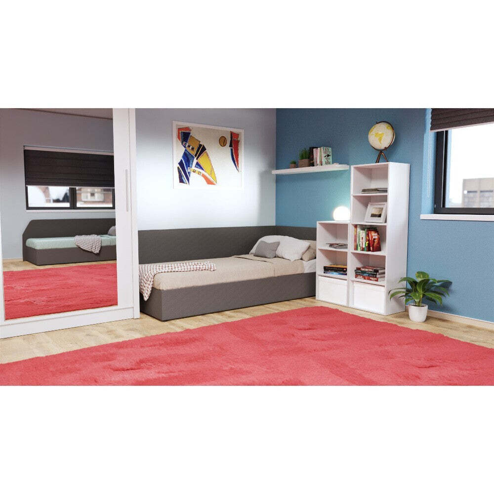 Válenda Amber 90x200, tmavě šedá, pravý roh II. akosť
