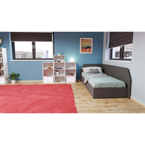 Válenda Amber 90x200, tmavě šedá, pravý roh II. akosť
