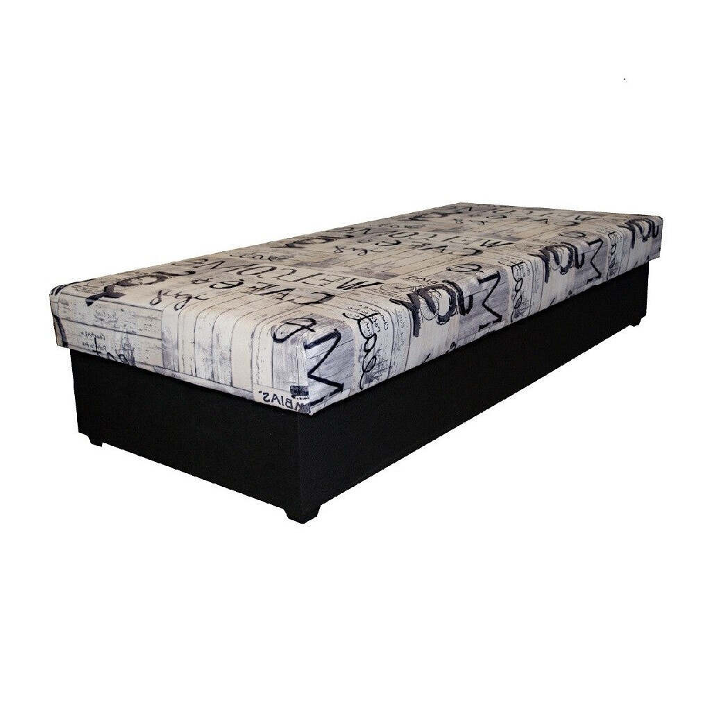 Válenda Dana 90x200, čierna - II. akosť