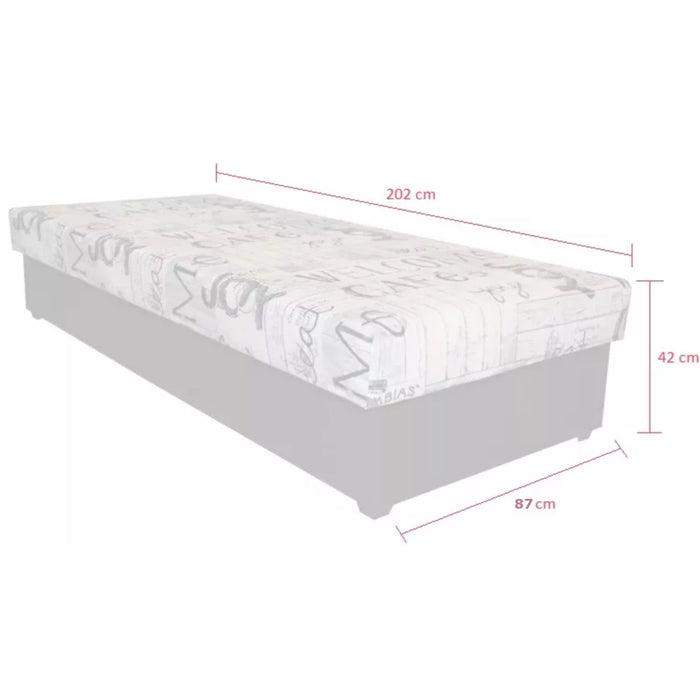 Válenda Dana 90x200, čierna - II. akosť