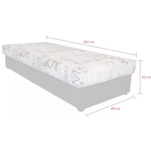 Válenda Dana 90x200, čierna - II. akosť