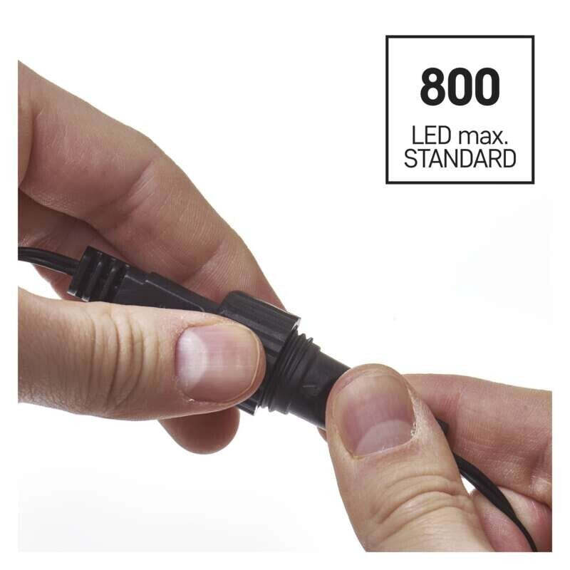 Vianočné osvetlenie Emos D1AM03, spojovacie, multicolor, 10m VYBALENÉ