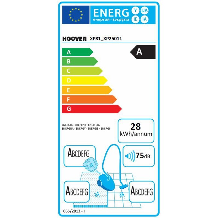 Vysavač Hoover XP81_XP25011 VYBALENÉ