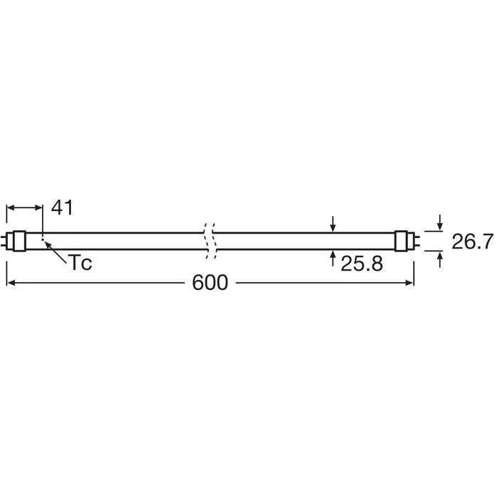 Žiarivka Osram SubstiTUBE STAR PC ST8SP-0.6M 7,6W/840 EMFLH1 POŠKODENÝ OBAL