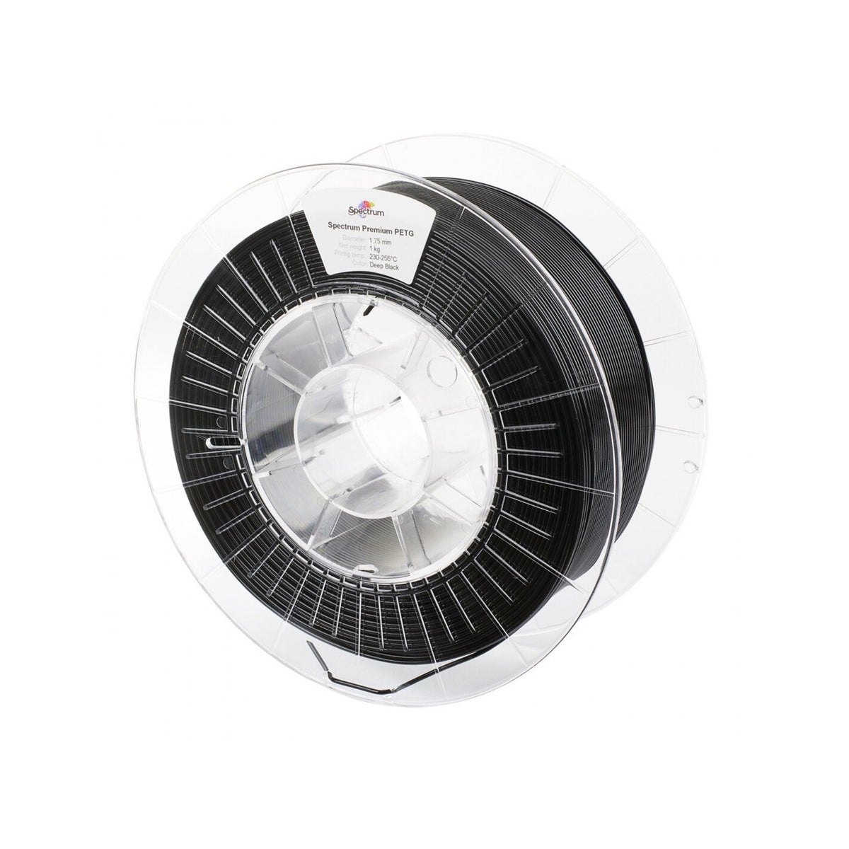 3D filament Spectrum, Premium PET-G, 1,75 mm, 80056, deep black