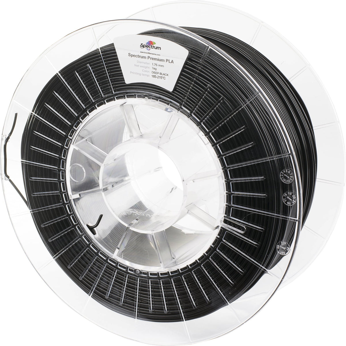 3D filament Spectrum, Premium PLA, 1,75 mm, 80002, deep black