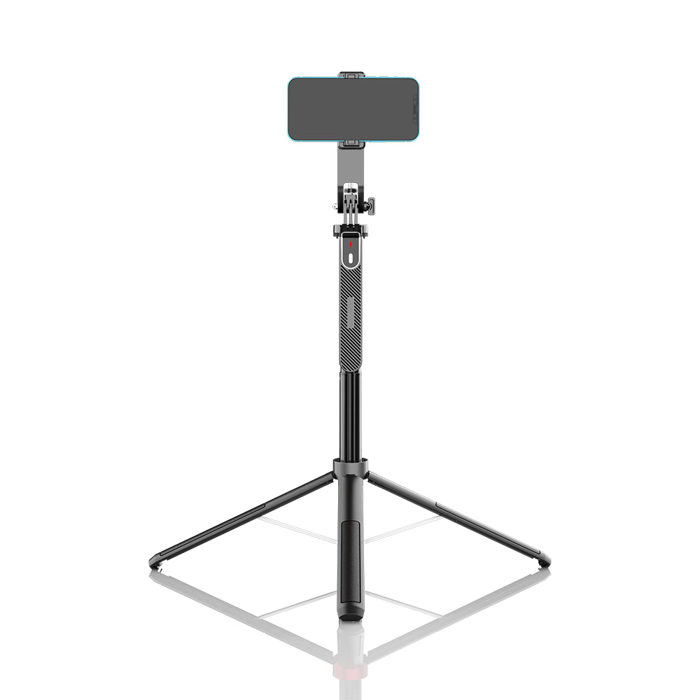 3v1 Selfie tyč/statív/manuálny stabilizátor, až 180cm, Bluetooth