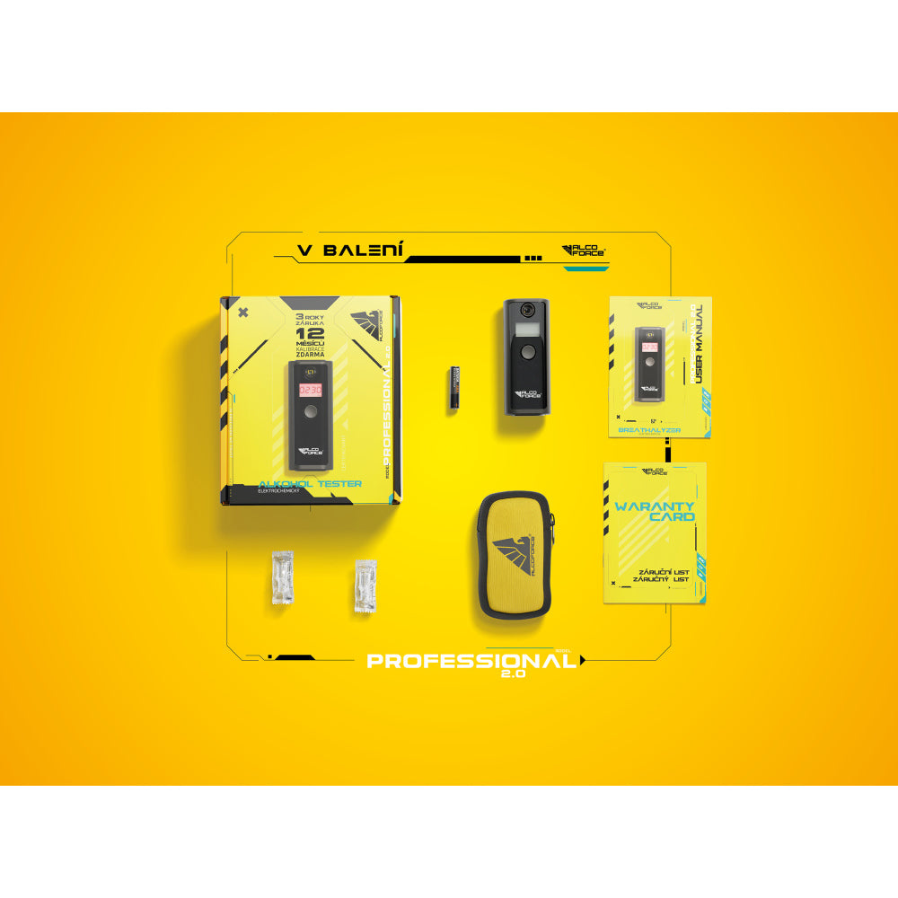 Alkohol Tester AlcoForce Professional 2.0