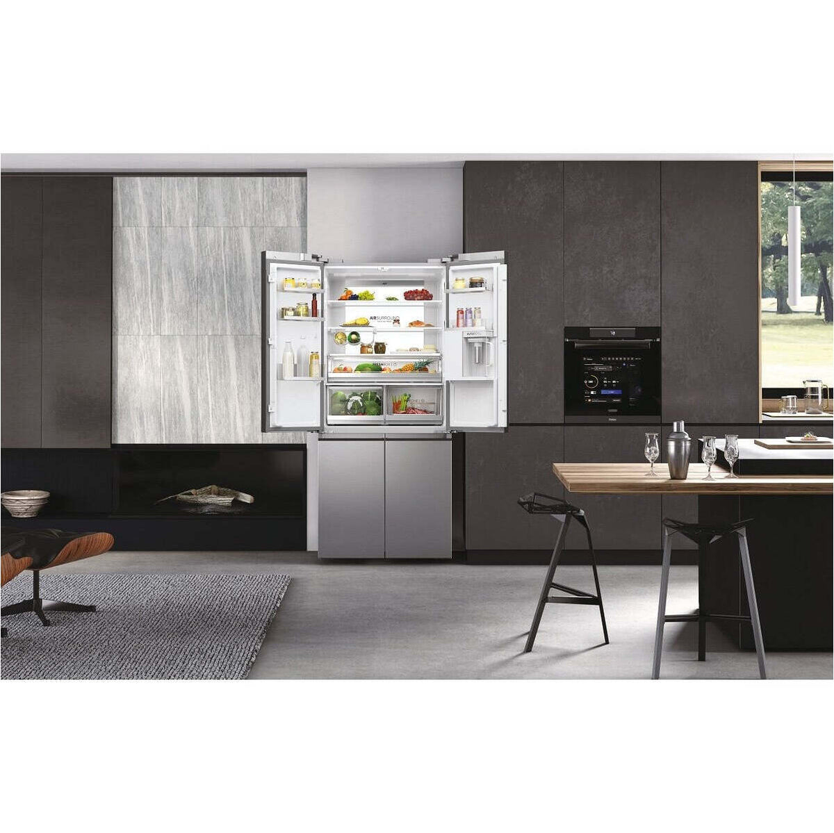Americká chladnička Haier HCW7819EHMP