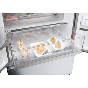 Americká chladnička Haier HFR5720EWMG