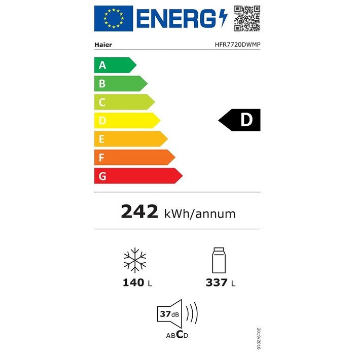 Americká chladnička Haier HFR7720DWMP