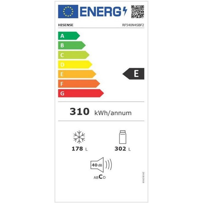 Americká chladnička Hisense RF540N4SBF2