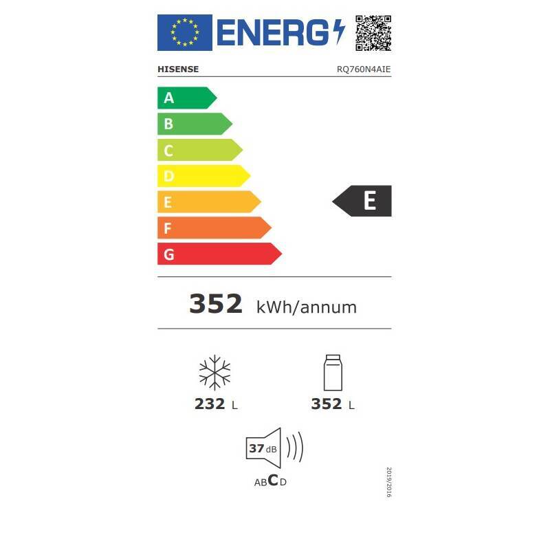 Americká chladnička Hisense RQ760N4AIE