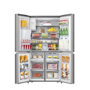 Americká chladnička Hisense RQ760N4AIF, 585l
