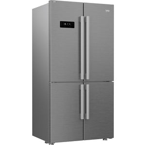 Americká chladnička s mrazničkou dole Beko GN1416231JXN NeoFrost