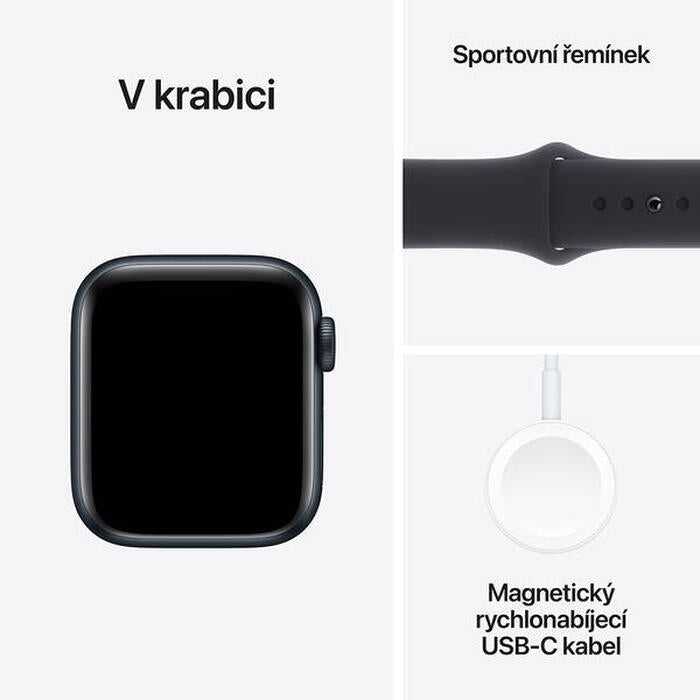Apple Watch SE GPS 44mm M/L,čierna